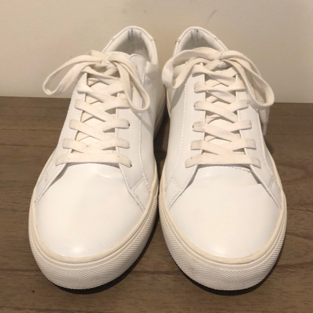Steve Madden All White Low Profile Shoe